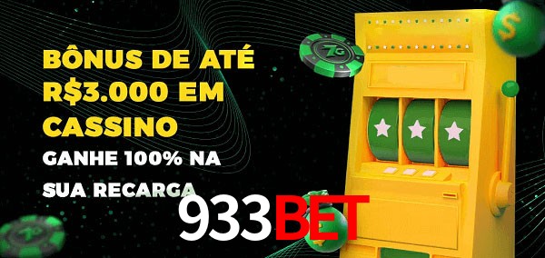 933bet melhor bônus de depósito