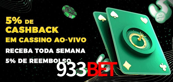 Promoções do cassino ao Vivo 933bet